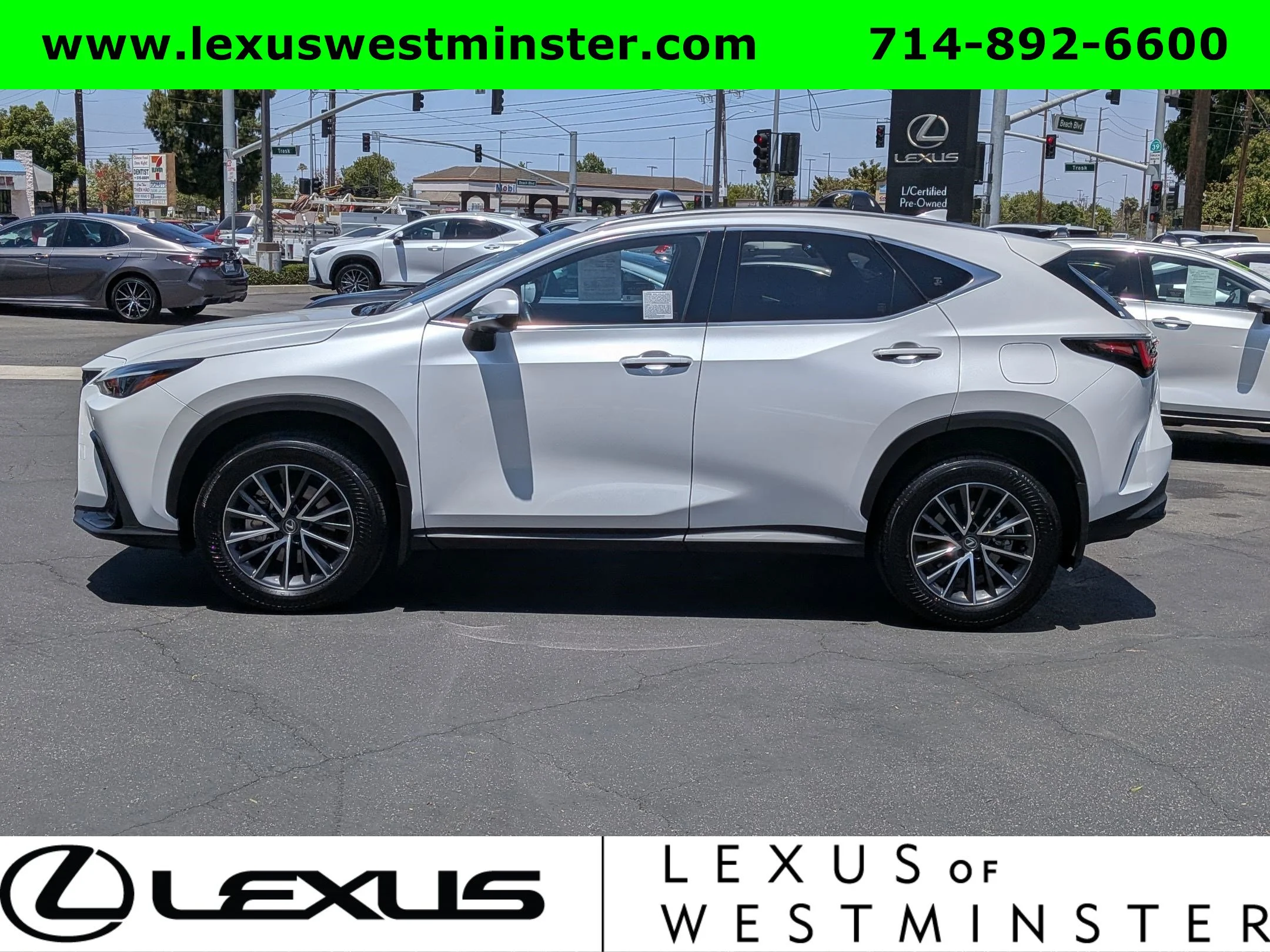 Certified Used 2025 EMINENT WHITE PEARL Lexus NX 350h Premium image 11