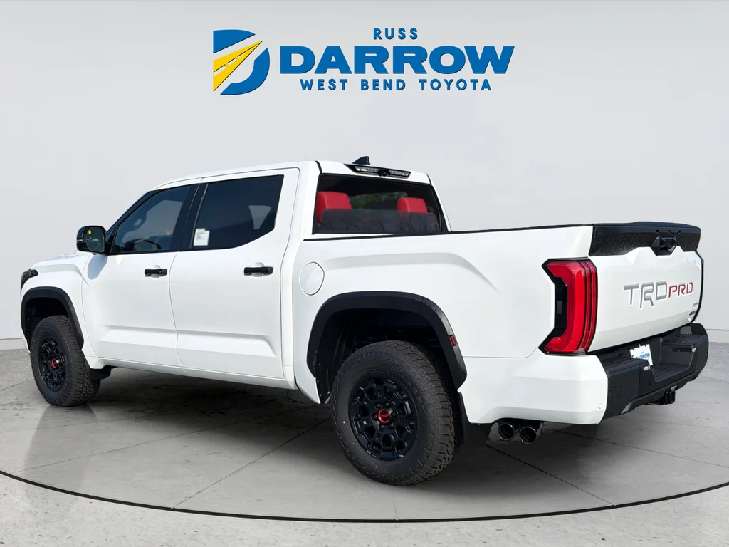 New 2026 White Toyota TRD PRO 4 WHEEL DRIVE image 3