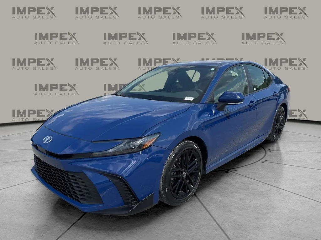 Used 2025 Blue Toyota SE image 1