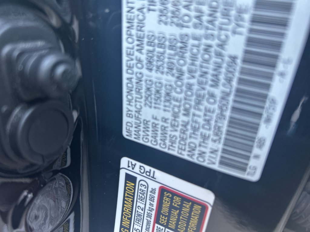 Used 2022 Crystal Black Pearl Honda EX image 5