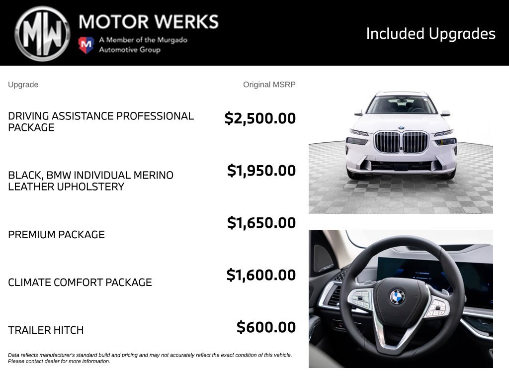 New 2026 Mineral White Metallic BMW xDrive40i image 4