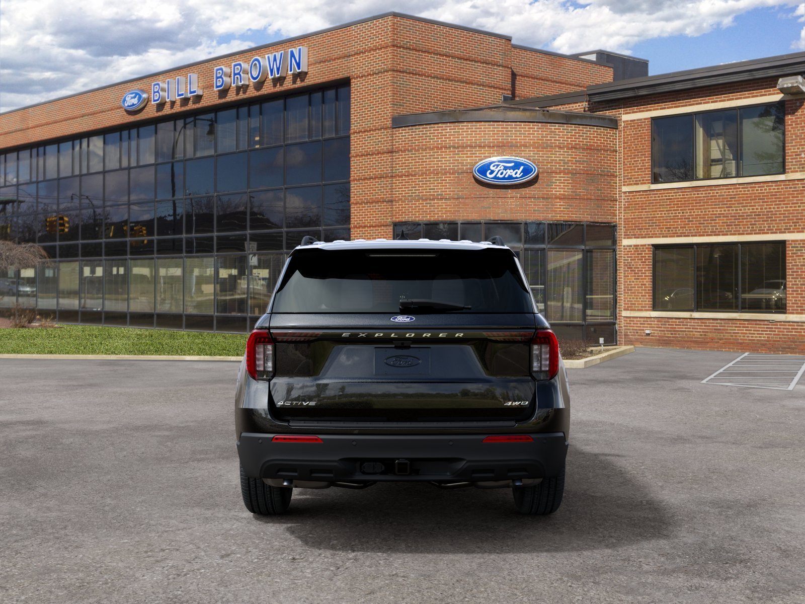 New 2027 Agate Black Metallic Ford Active image 7