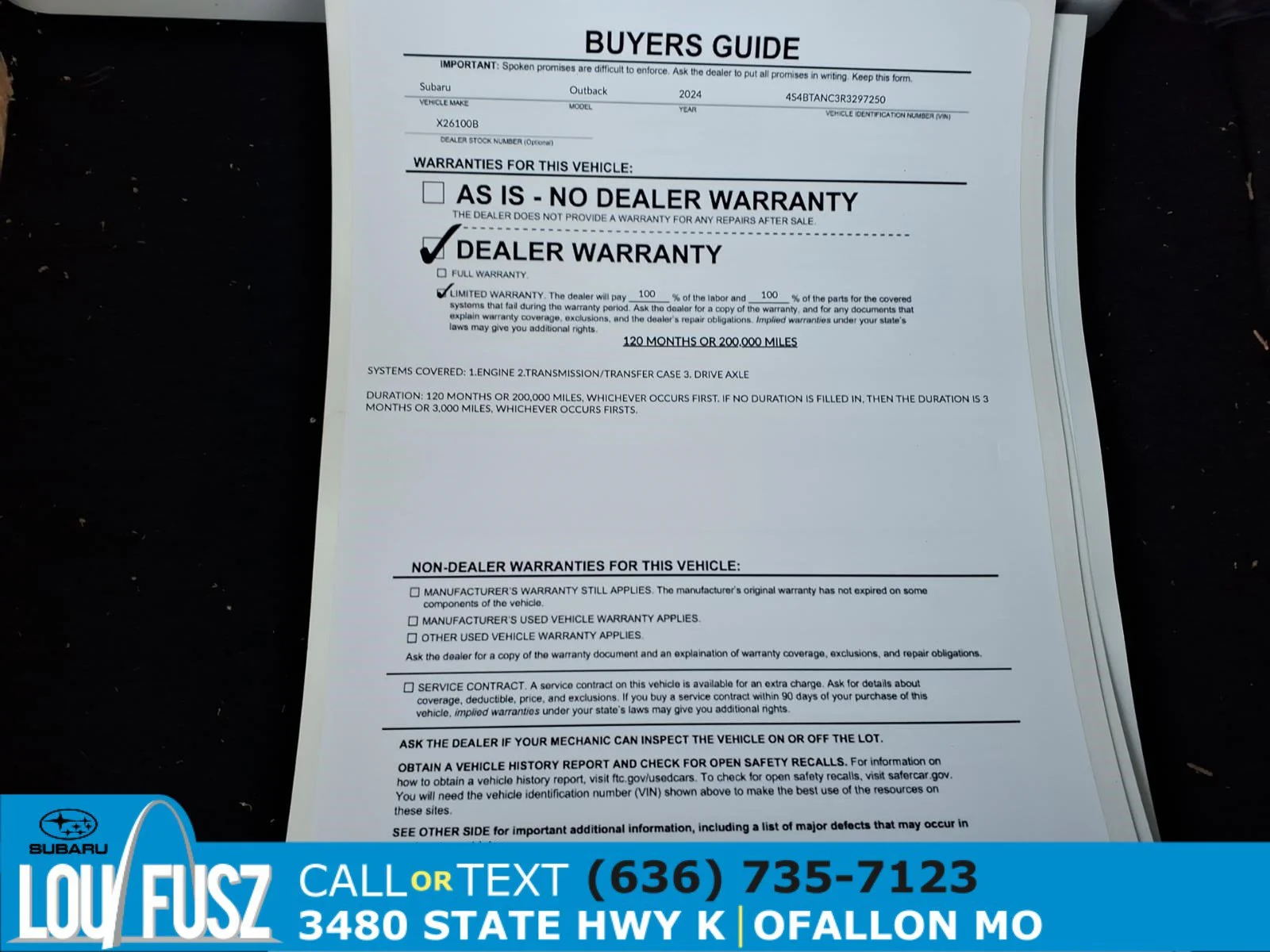 Used 2024 Magnetite Gray Metallic Subaru Limited image 35