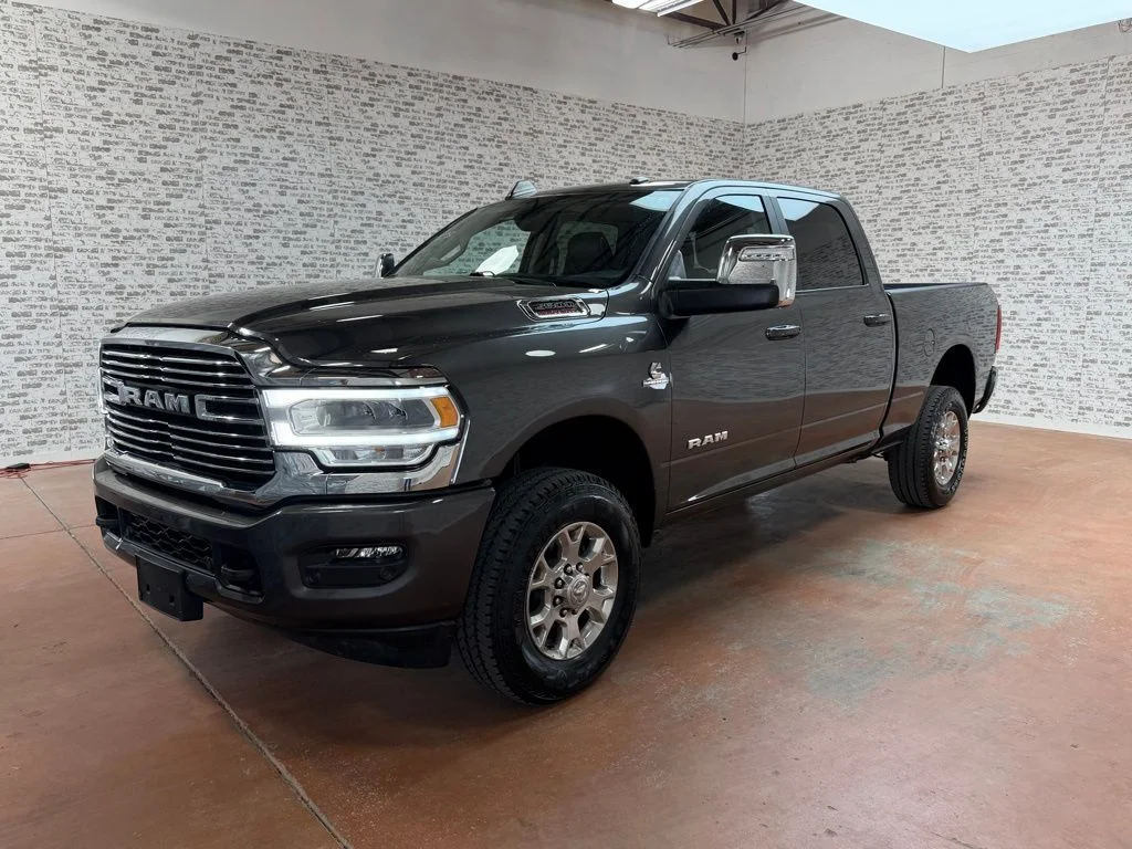 Used 2024 Granite Crystal Metallic Clearcoat Ram Laramie image 3