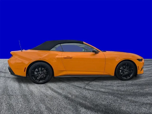 New 2026 Orange Fury Metallic Tri-coat Ford EcoBoost® Convertible image 2