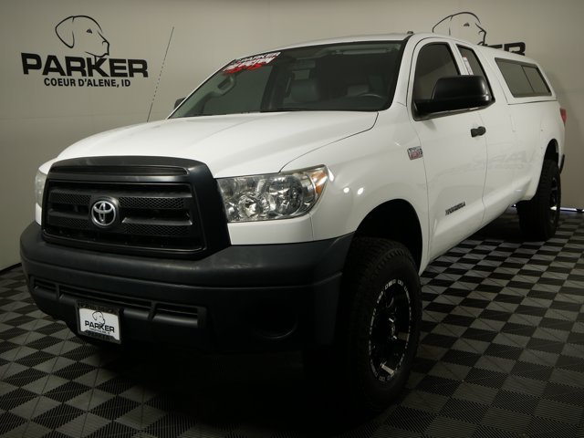 Used 2013 Super White Toyota Double Cab w/ Work Truck & Convenience Pkg image 1
