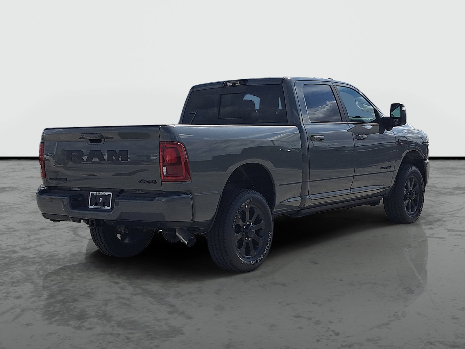 New 2026 Ceramic Gray Clear-Coat Exterior Paint RAM Laramie image 1