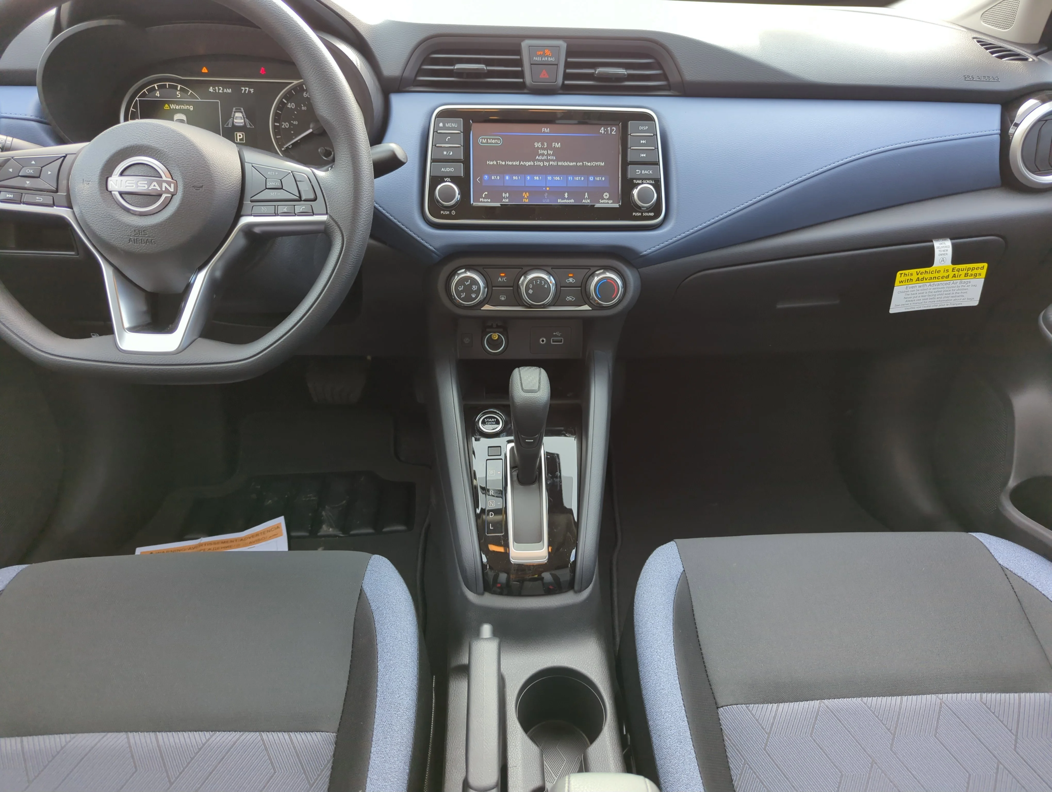 New 2025 Aspen White Tricoat Nissan SV image 16