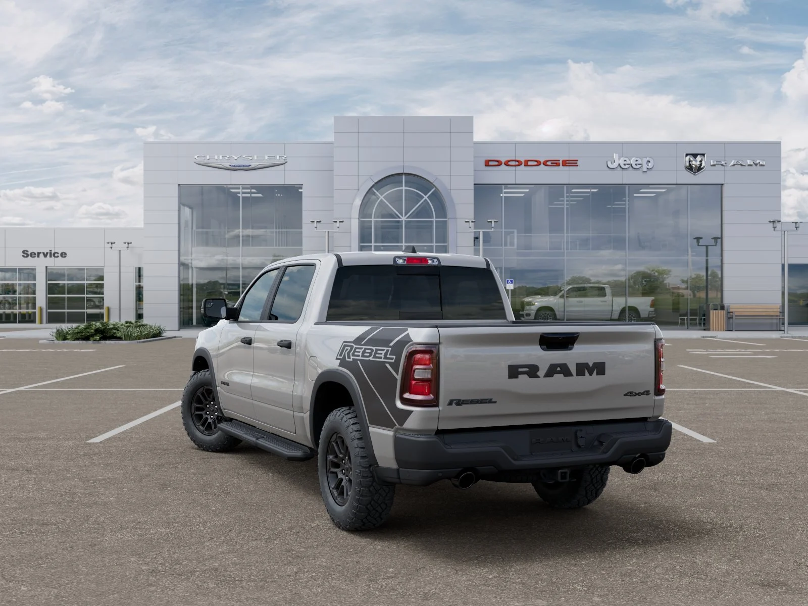 New 2026 Silver Zynith Exterior Paint RAM Rebel image 29