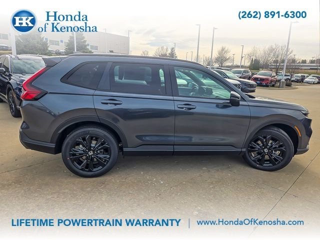 New 2026 Meteorite Gray Metallic Honda AWD Sport Touring Hybrid image 6