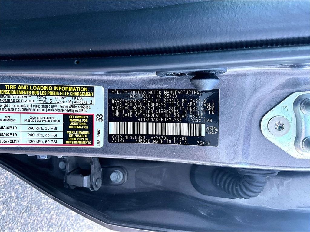 Used 2023 Gray Toyota XSE image 9