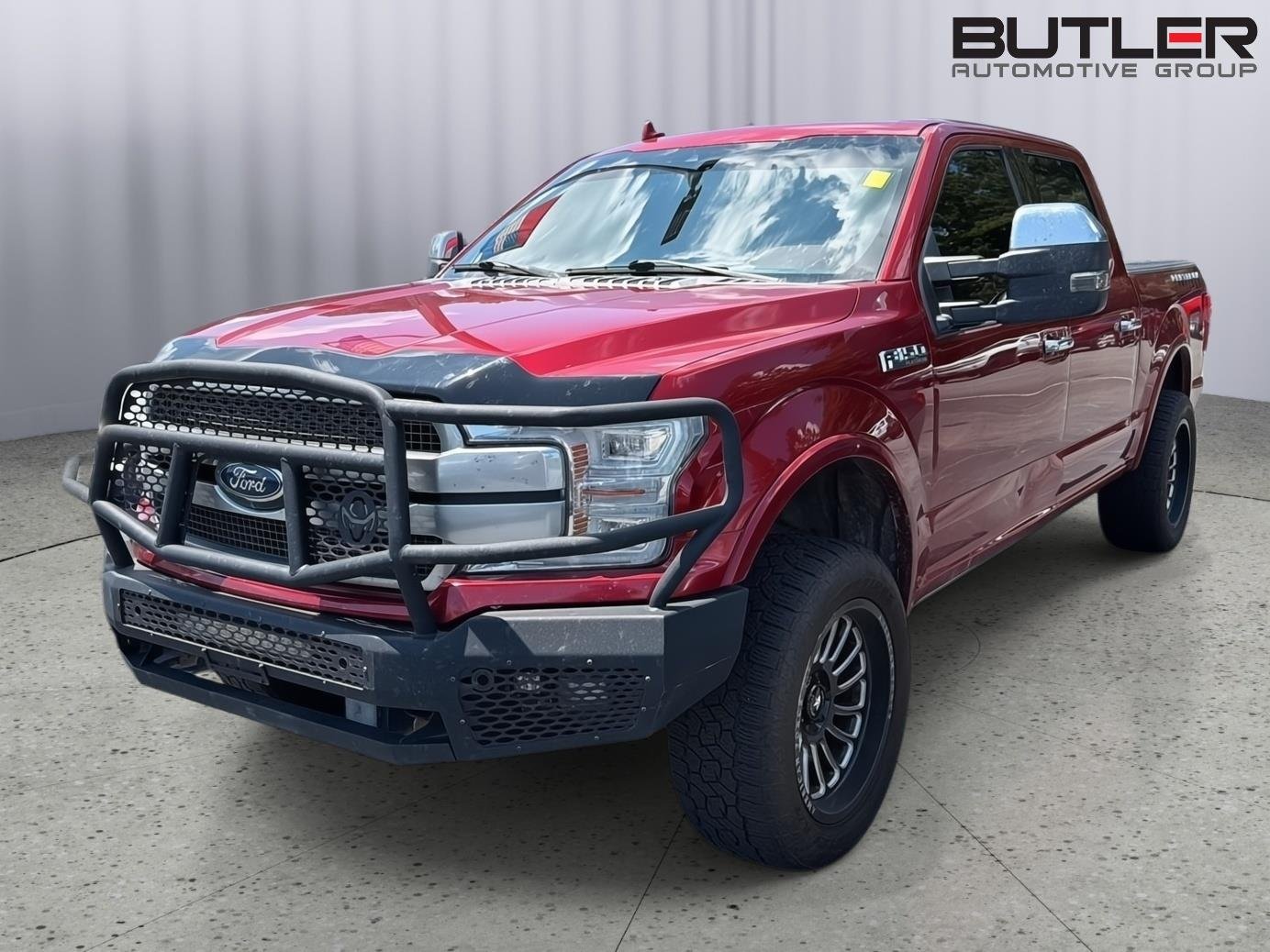 Used 2018 Ruby Red Metallic Tinted Clearcoat Ford Platinum image 1