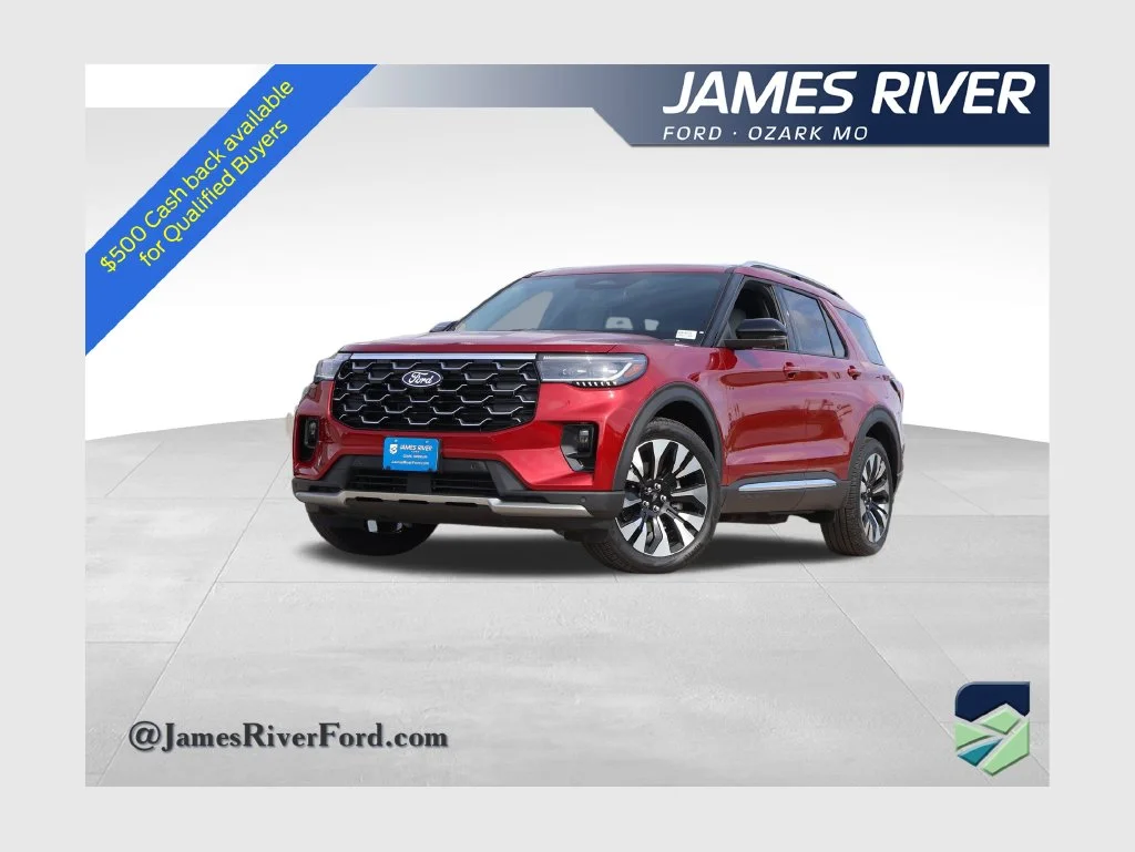 New 2027 Ruby Red Metallic Tinted Clearcoat Ford Platinum™ image 1