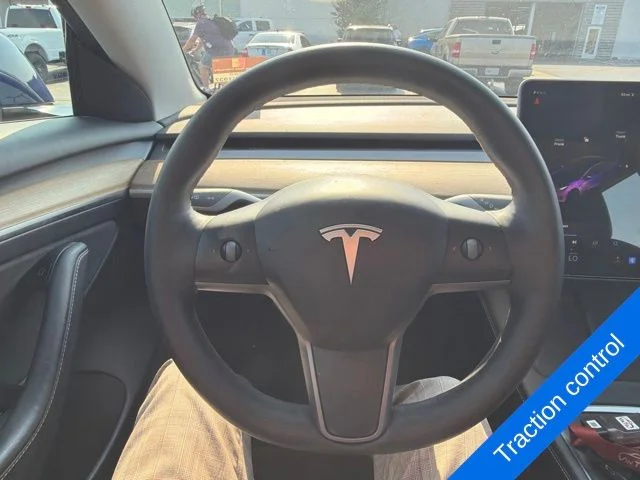 Used 2021 Deep Blue Metallic Tesla Standard Range Plus image 9