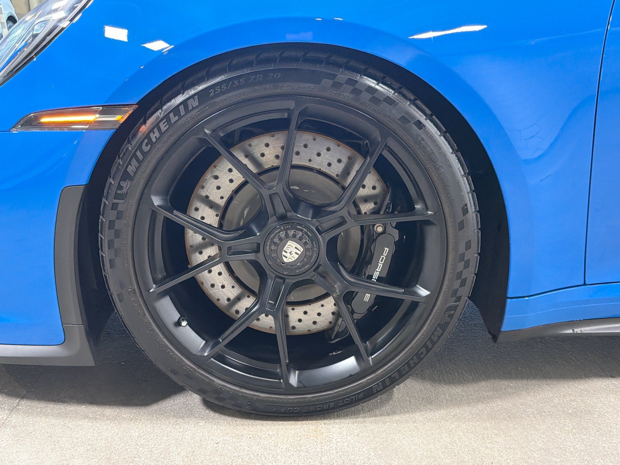 Certified Used 2023 Shark Blue Porsche GT3 w/Touring Package image 37