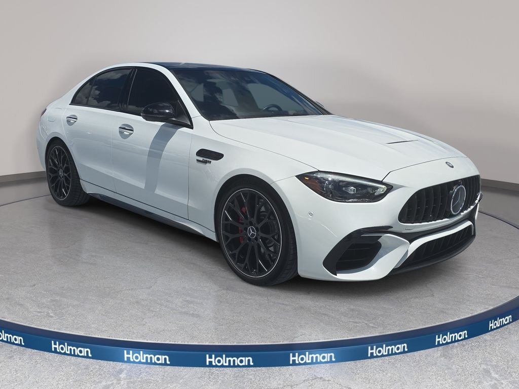Used 2024 Moonlight White Mercedes-Benz C 63 S AMG® image 4