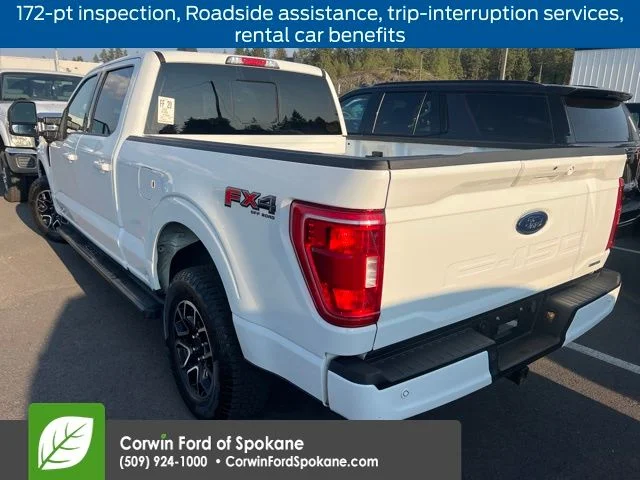 Used 2023 Oxford White Ford XLT image 3