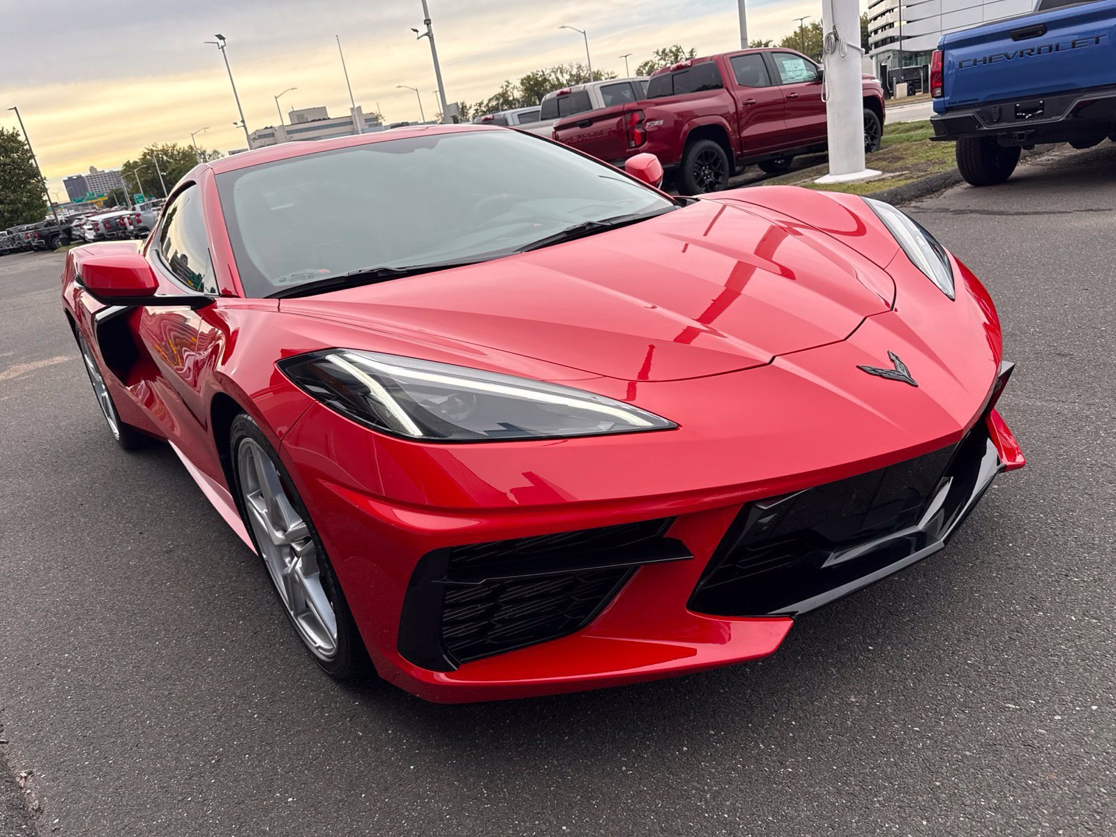 Used 2023 TORCH RED Chevrolet 2LT image 3