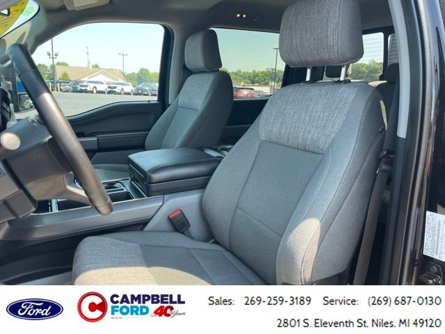 Certified Used 2023 Agate Black Metallic Ford XLT image 29