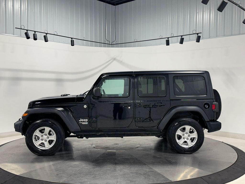 Used 2021 Black Jeep Unlimited Sport S image 14