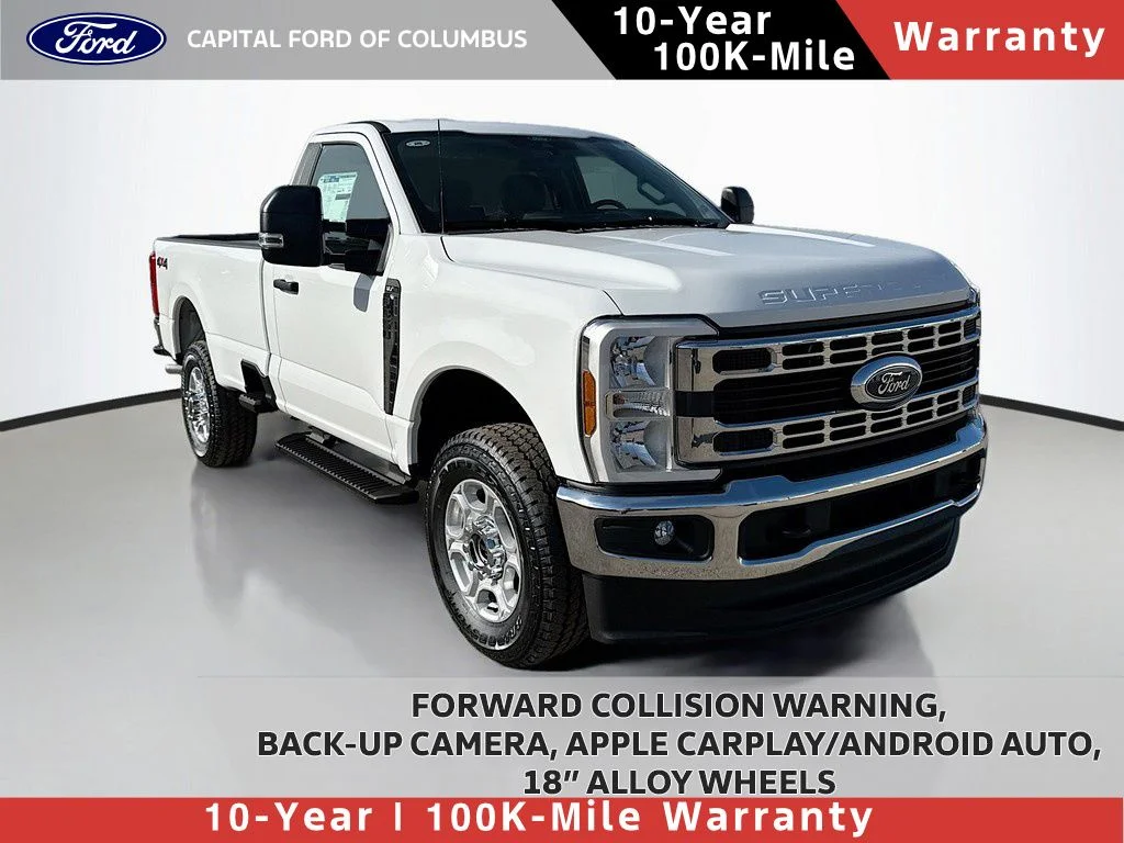 New 2026 Oxford White Ford F-350® XLT image 1