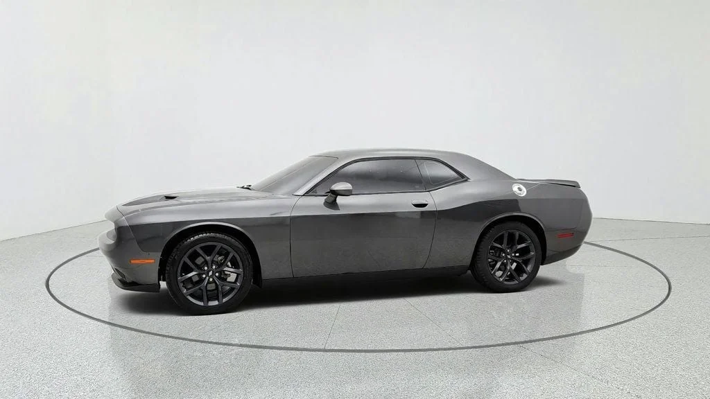 Used 2021 Granite Pearlcoat Dodge SXT RWD w/ Blacktop Package image 8