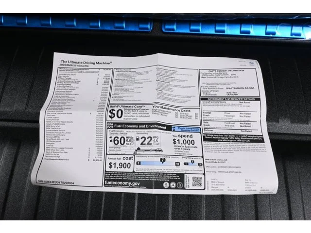 New 2026 Skyscraper Grey Metallic BMW xDrive50e image 39