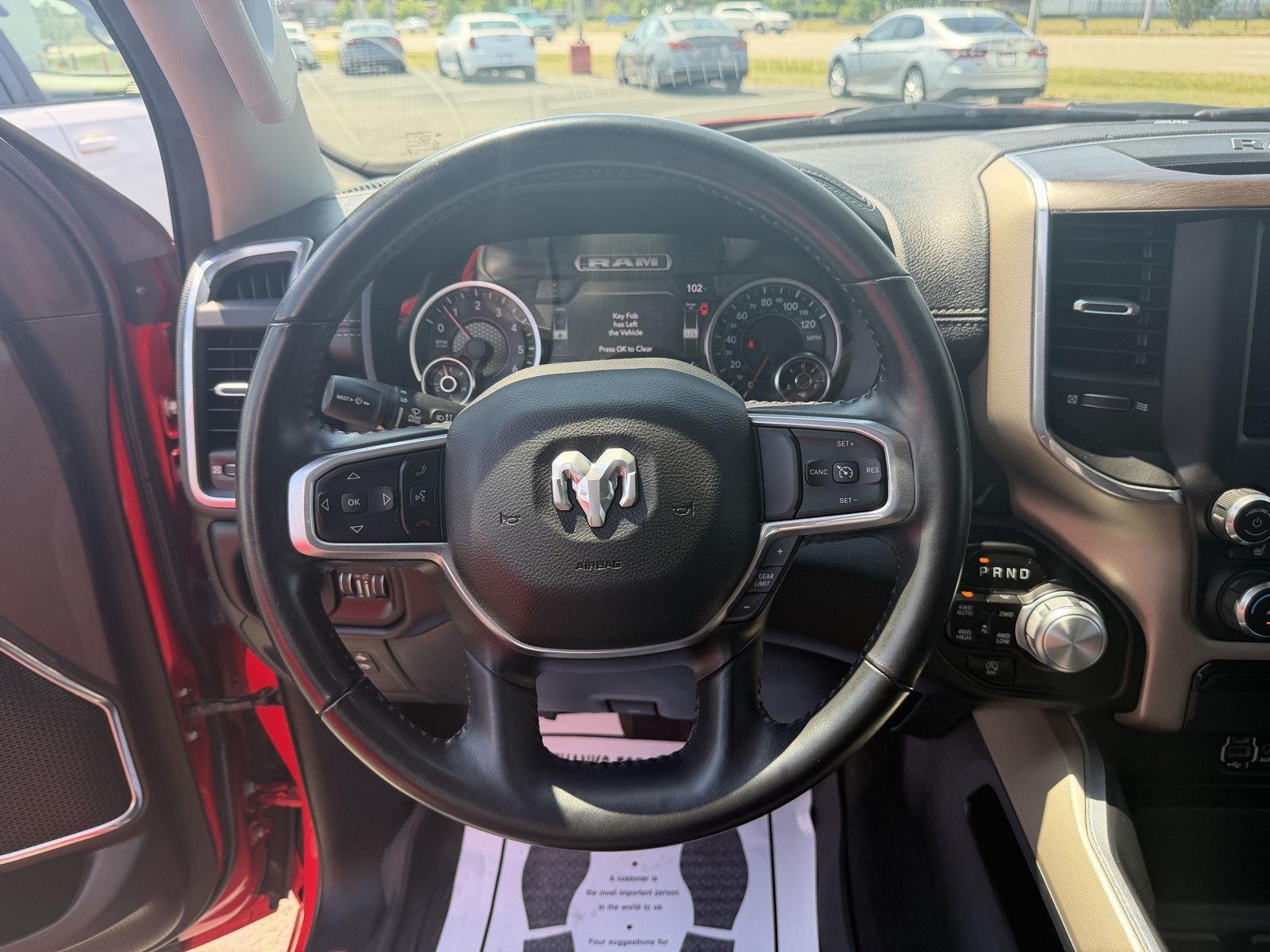 Used 2022 Flame Red Clearcoat Ram Laramie image 19