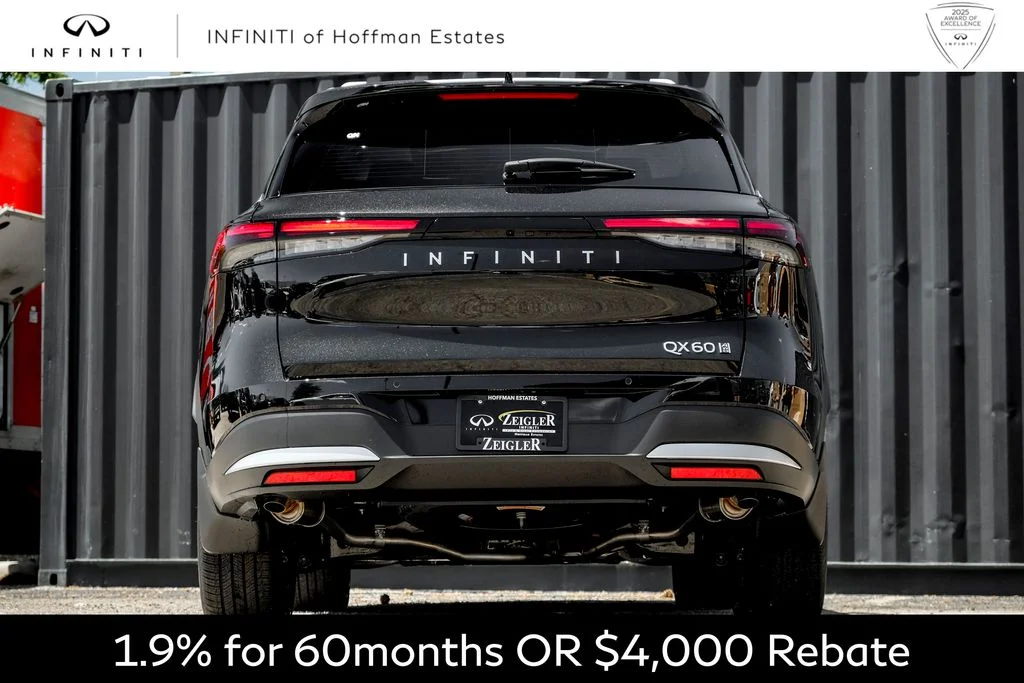 New 2027 MINERAL BLACK INFINITI Luxe AWD image 8