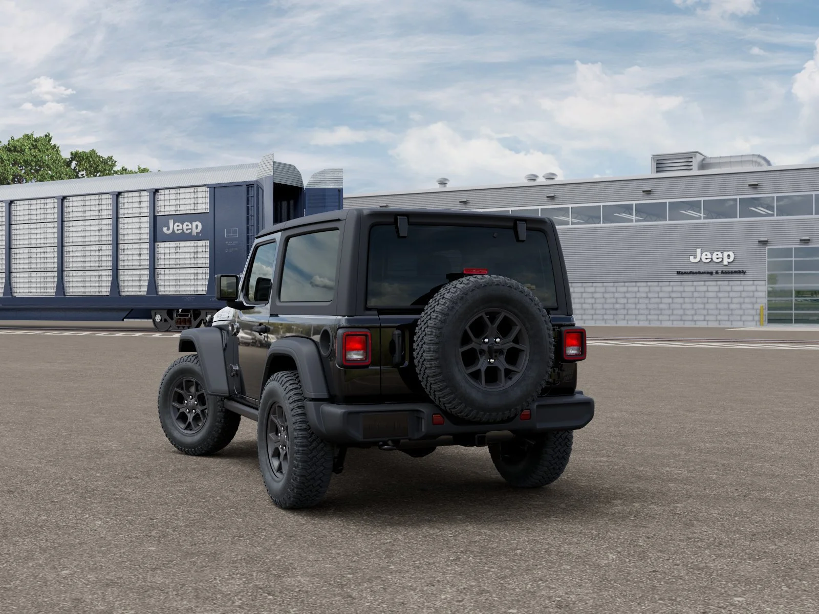 New 2026 Black Clearcoat Jeep Willys image 3