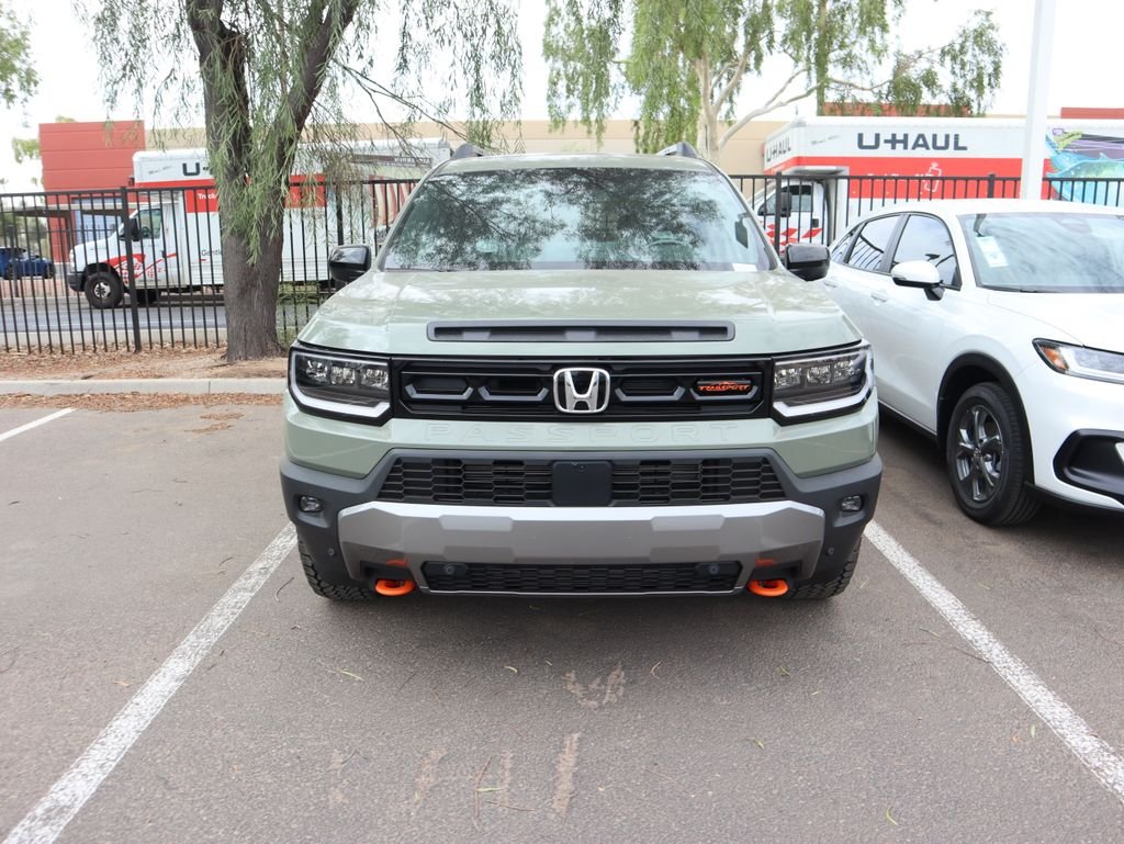 New 2026 Ash Green Metallic Honda TrailSport Elite image 2
