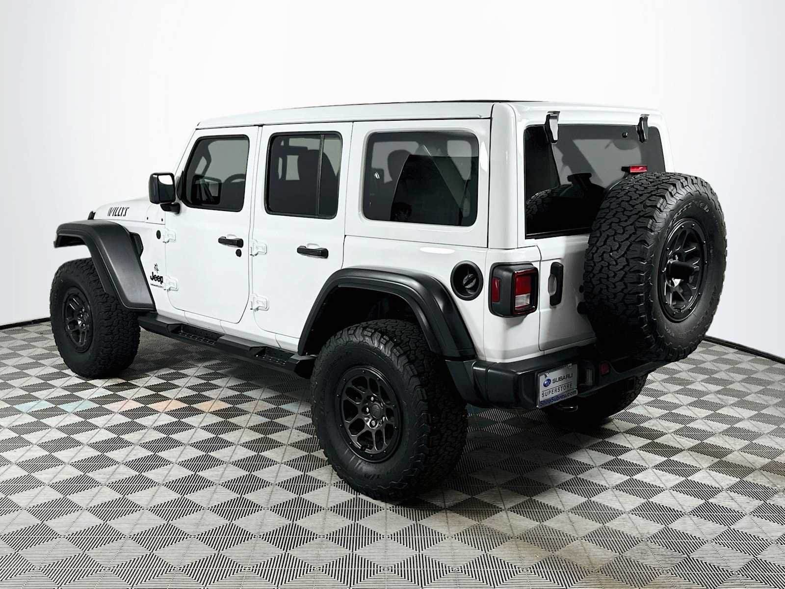 Used 2023 Bright White Clearcoat Jeep Willys image 5