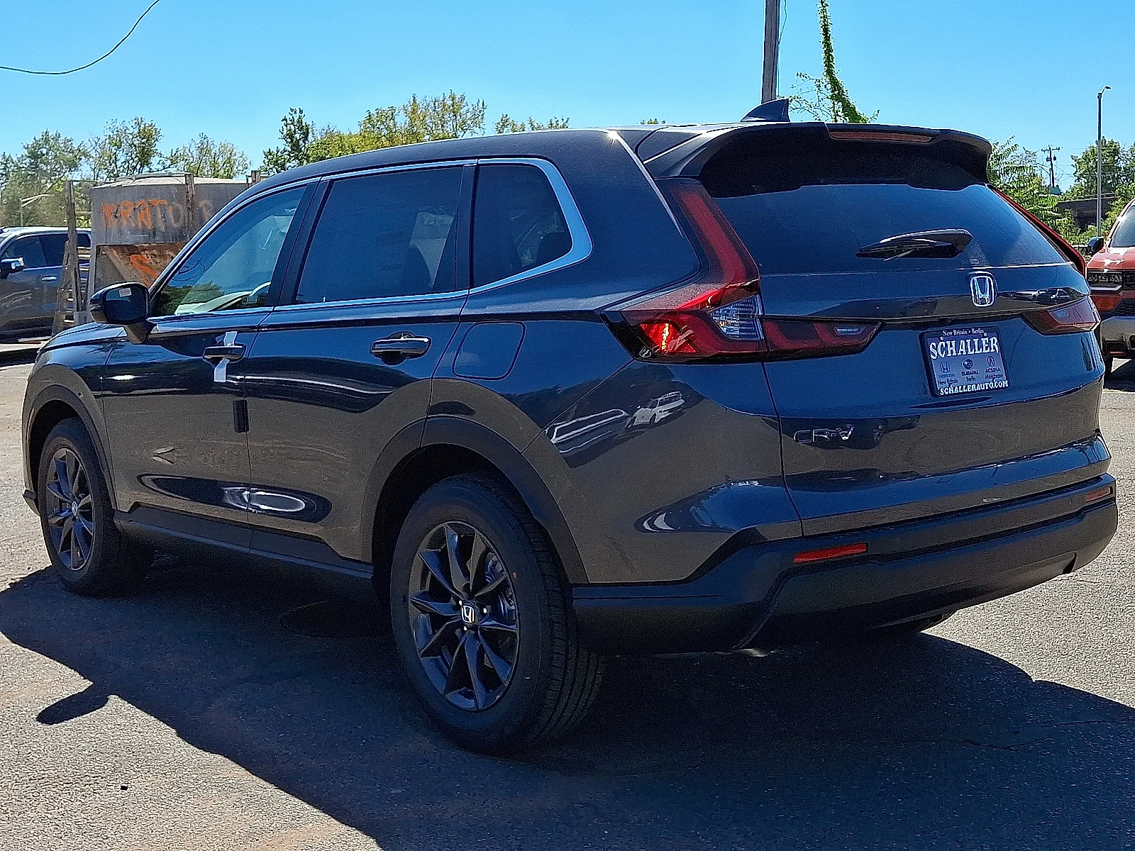 New 2027 Meteorite Gray Metallic Honda EX-L AWD image 3