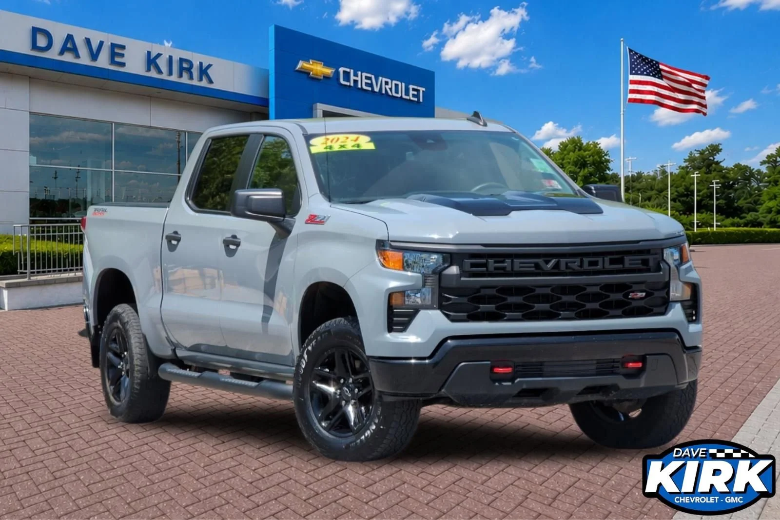 Used 2024 Slate Gray Metallic Chevrolet Custom Trail Boss image 1