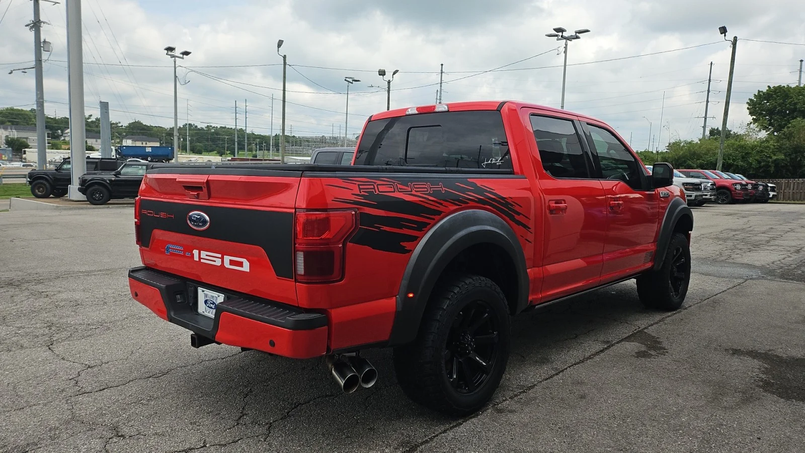 Used 2019 Red Ford Roush Supercharged 4WD image 5