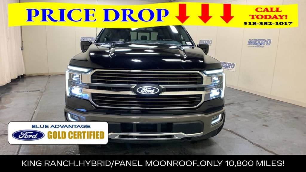 Certified Used 2025 Black Metallic Ford King Ranch image 54
