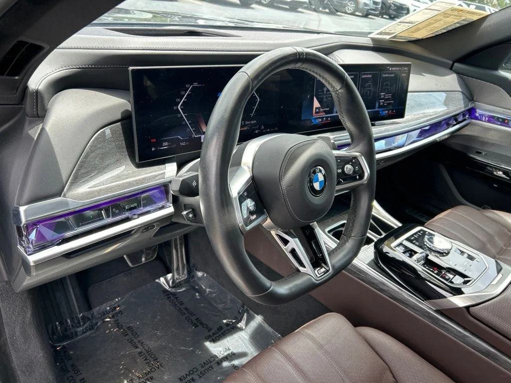 Used 2025 Carbon Black Metallic BMW 740i image 22