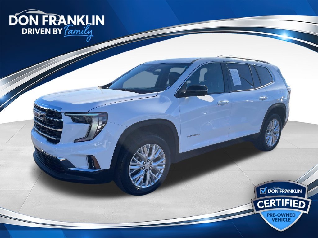 2026 GMC Acadia