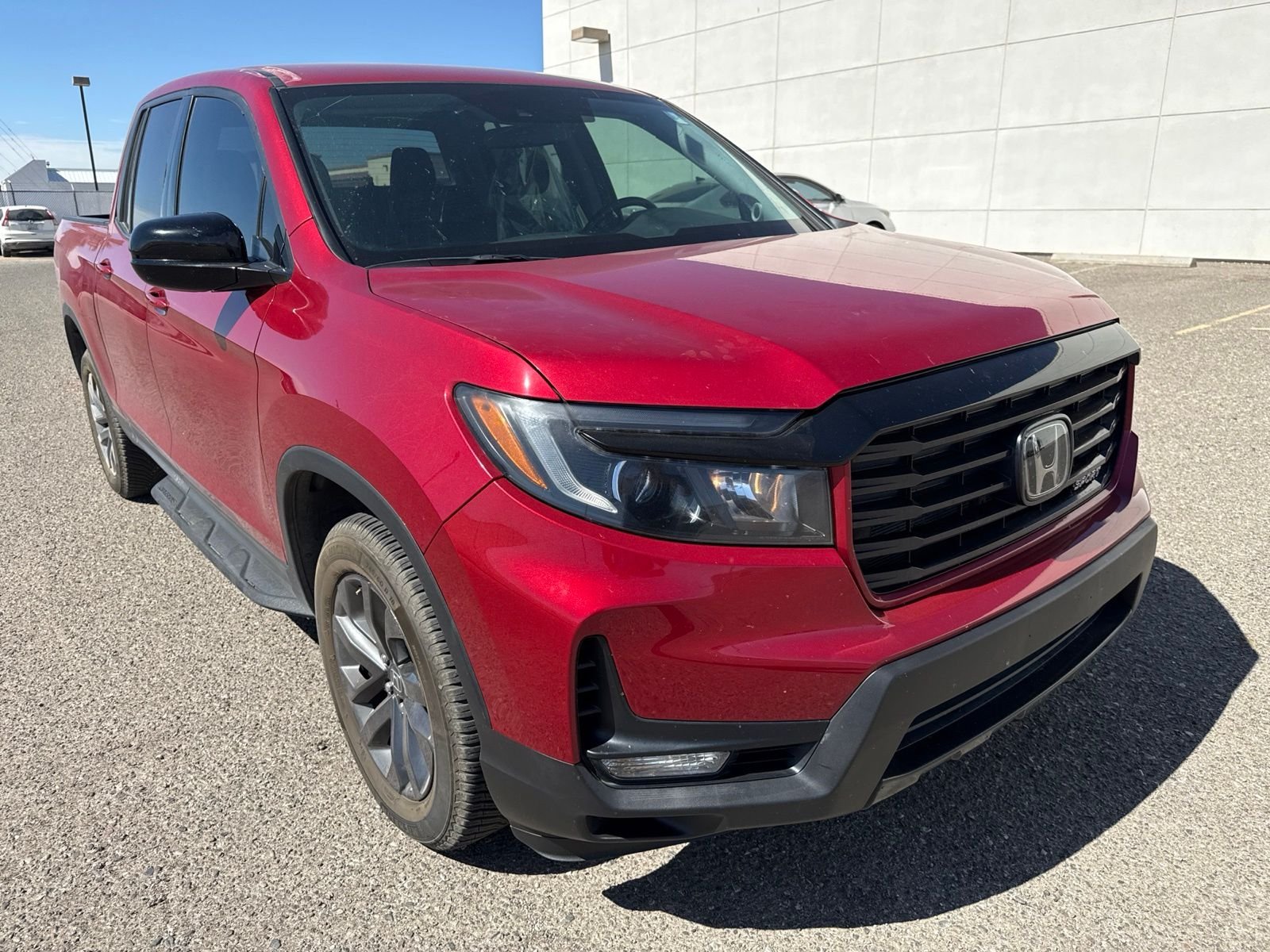Certified Used 2021 Radiant Red Metallic II Honda AWD SPORT image 7