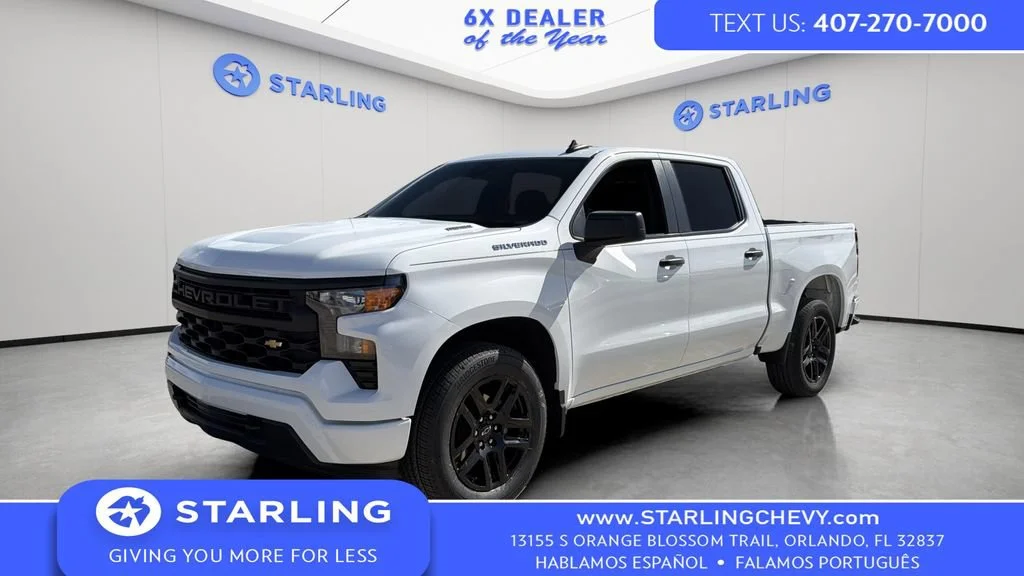 Used 2024 Summit White Chevrolet Custom image 1