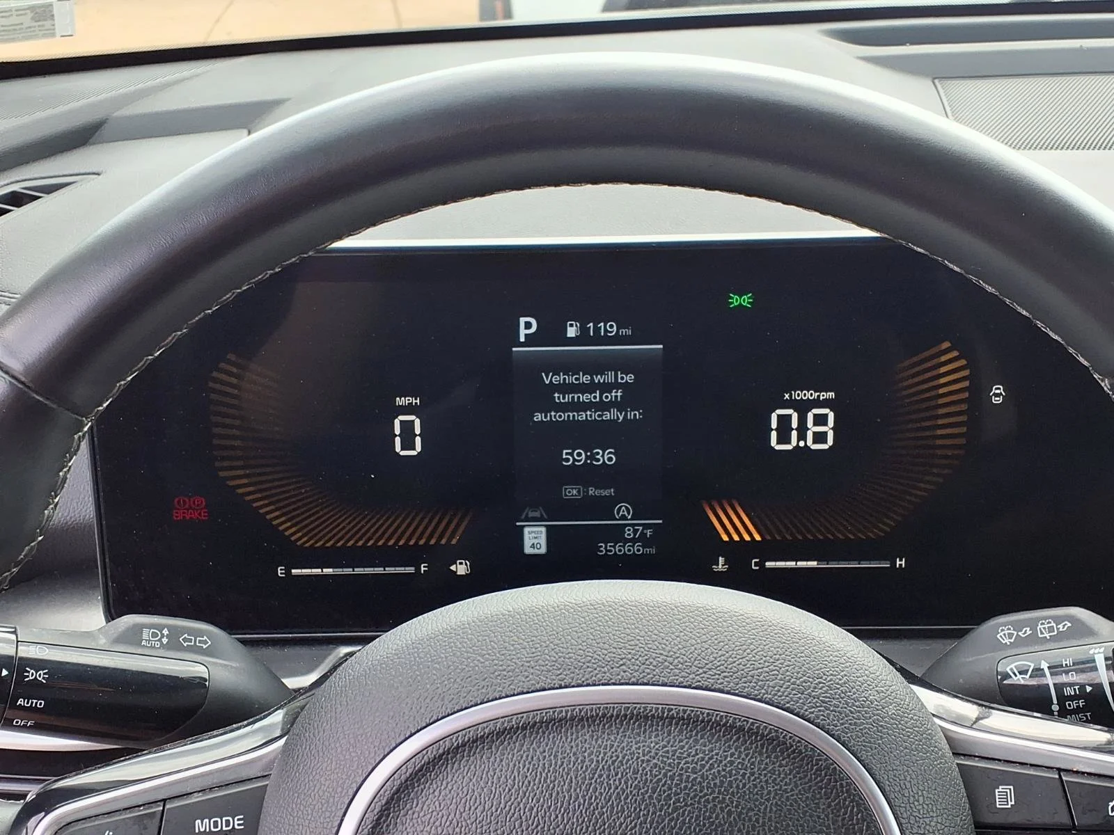 Used 2024 Ebony Black Kia S image 14