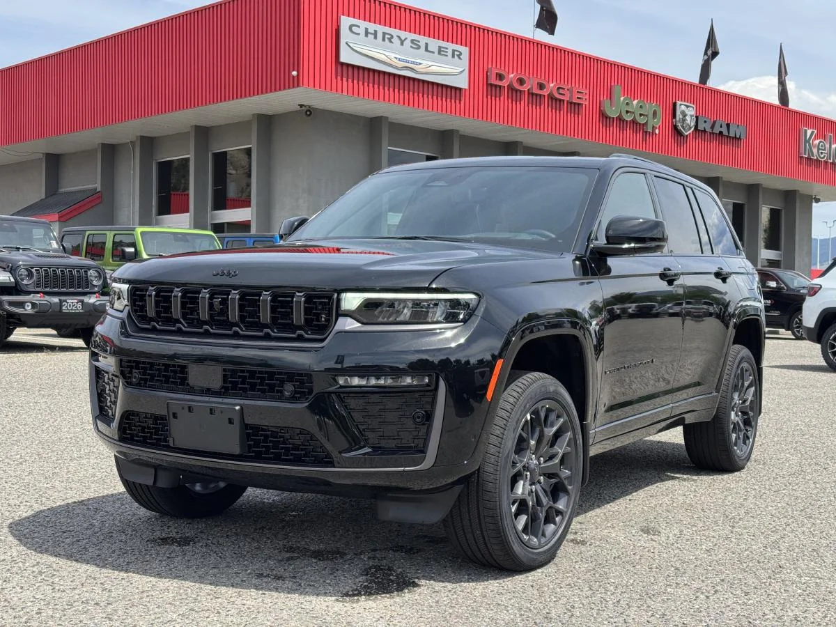 New 2026 Black Jeep Summit image 1