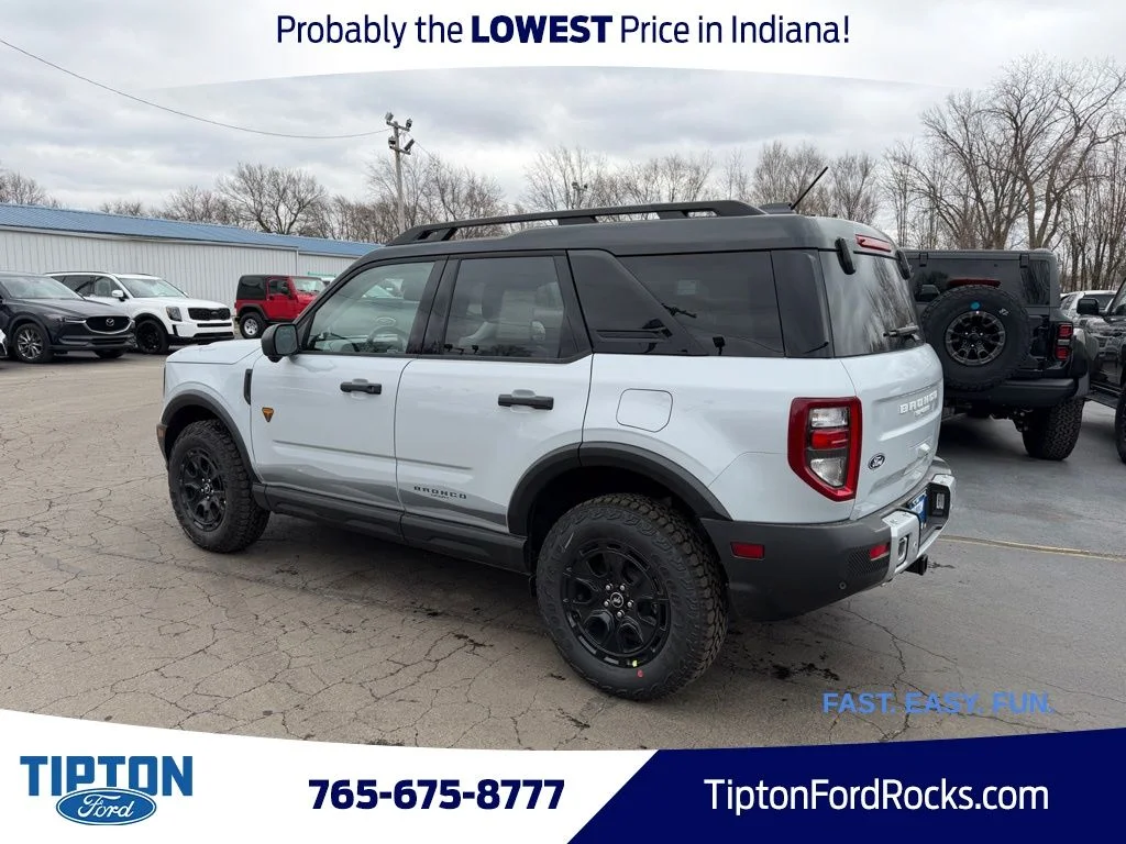 New 2026 Space White Metallic Ford Badlands® image 8