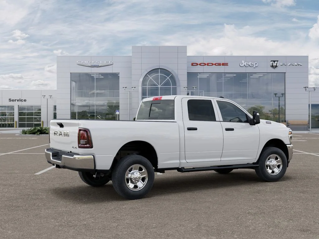 New 2026 Bright White Clear-Coat Exterior Paint RAM Tradesman image 4