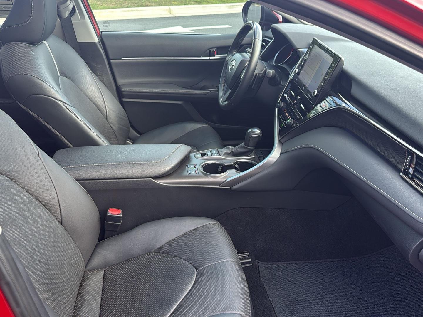 Used 2024 Supersonic Red Toyota XSE V6 image 26