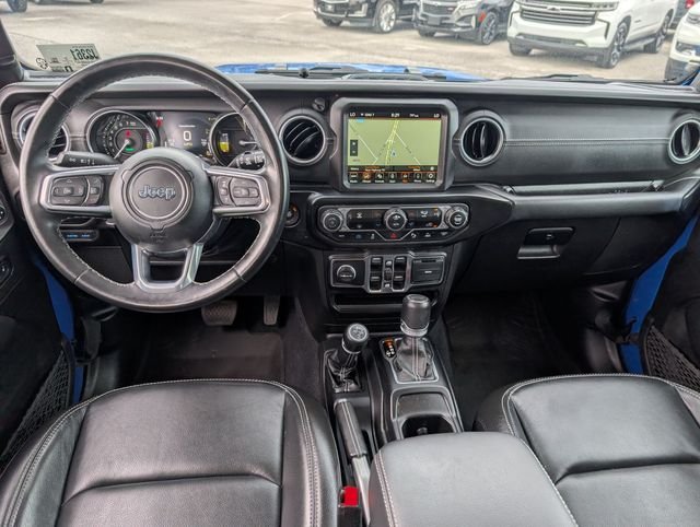 Used 2022 Blue Jeep Unlimited Sahara 4xe image 22