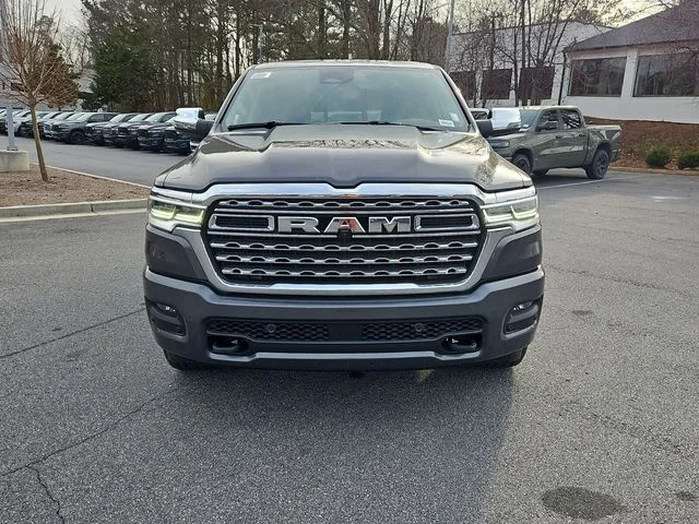 New 2026 Granite Crystal Metallic Clear-Coat Exterior Paint RAM Longhorn image 2
