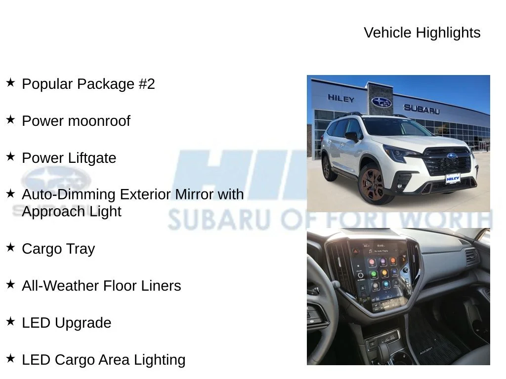 New 2026 CRYSTAL WHITE PEARL Subaru Limited Bronze Edition 7-Passenger image 5