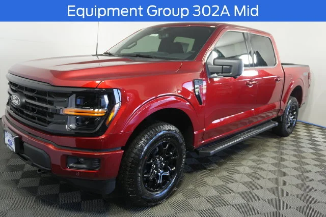 New 2026 Ruby Red Metallic Tinted Clearcoat Ford XLT image 4