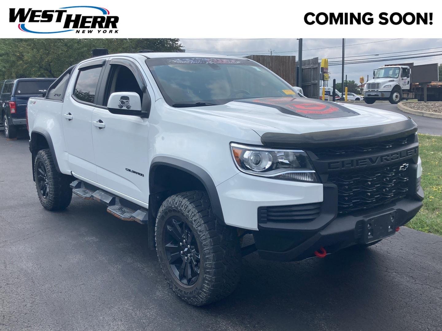 Used 2021 Summit White Chevrolet 4WD ZR2 image 1